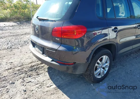 2016 Volkswagen Tiguan S from USA, damaged, VIN WVGAV7AX0GW579181